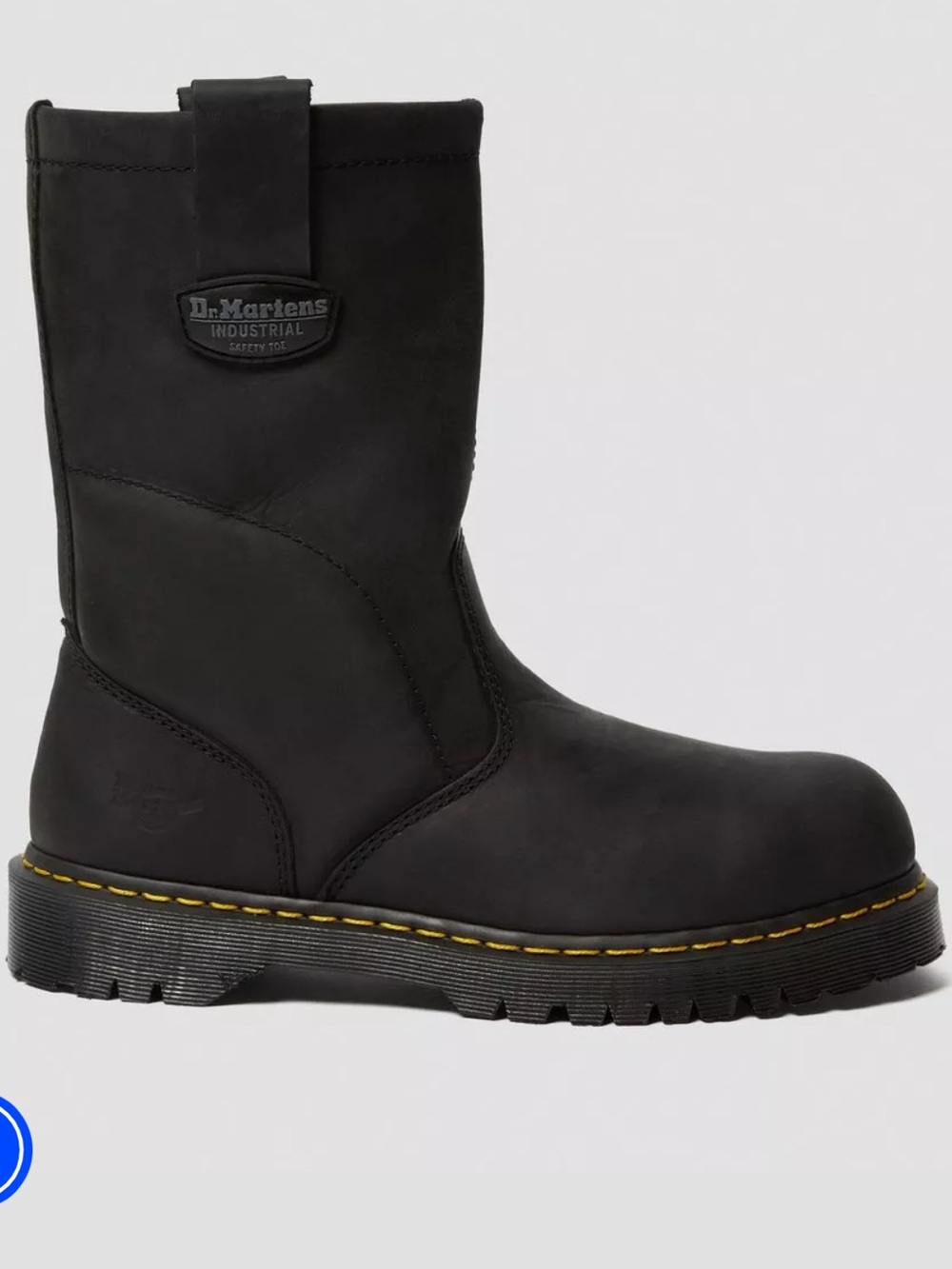 Dr. Martens NEW Icon 2295 Greasy Leather Steel Toe Work Boot Size 10